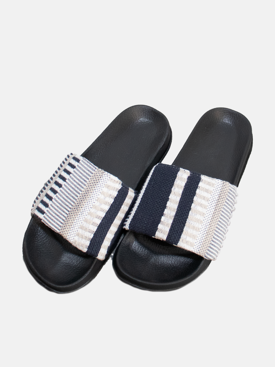 Sandale jacquard femme