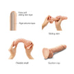 SLIDING SKIN REALISTIC DILDO VANILLA L