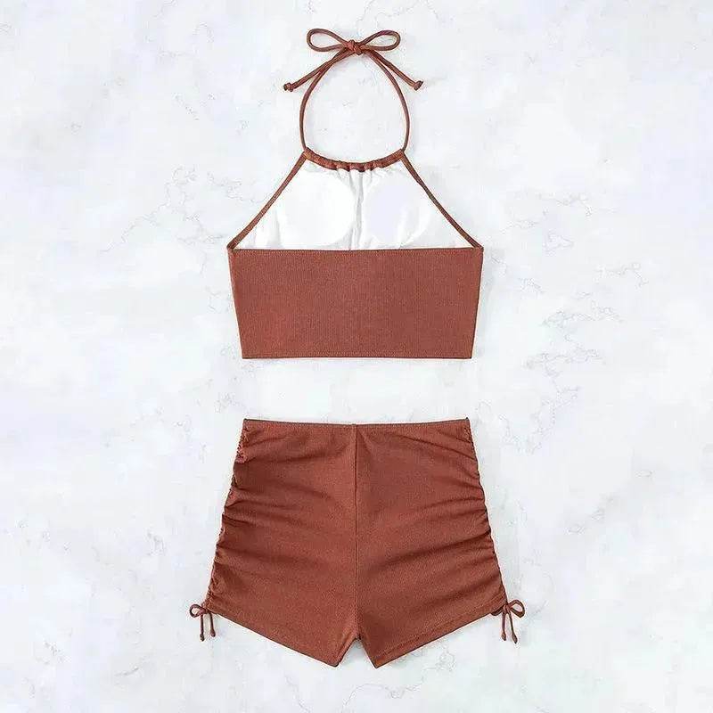 Sling Split Swimsuit Women's Boxer