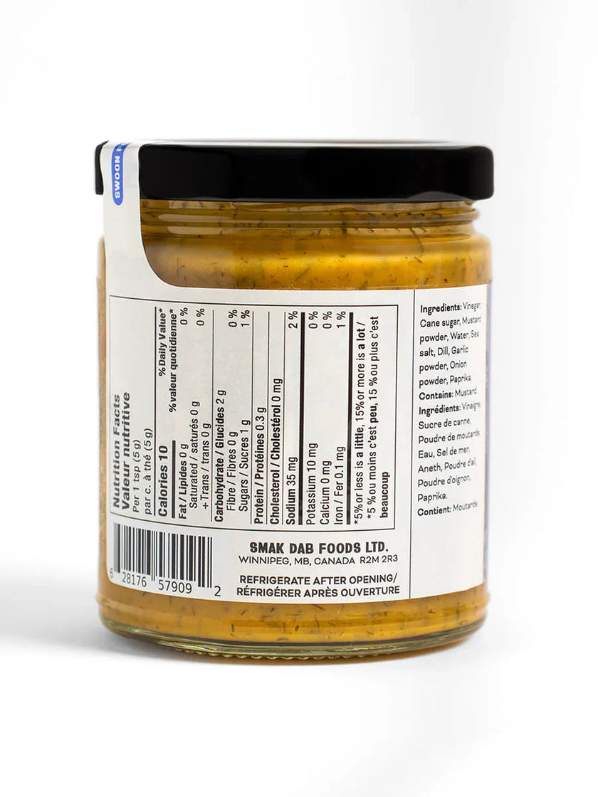 Smak Dab Hot & Sweet Dill Mustard