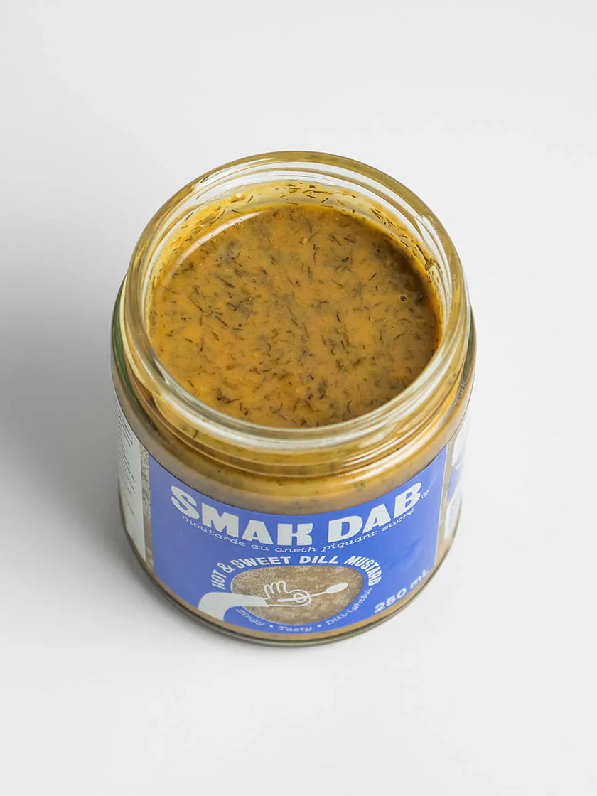 Smak Dab Hot & Sweet Dill Mustard