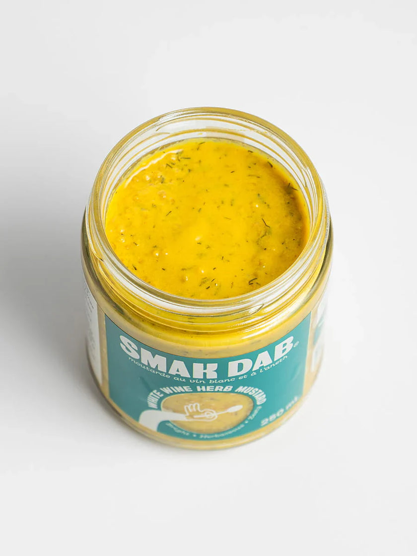 Smak Dab White Wine Herb Mustard