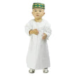 Fashionable and Elegant Small Arab  Men's Robe With Cotton And Linen Embroidery Moroccan Men's Jalabiya