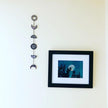 Small Blue Moon Phase Wall Hanging