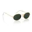 Small Oval Frame Retro Sunglasses – Metal Frame