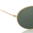 Small Oval Frame Retro Sunglasses – Metal Frame
