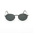 Small Oval Frame Retro Sunglasses – Metal Frame