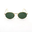 Small Oval Frame Retro Sunglasses – Metal Frame