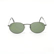 Small Oval Frame Retro Sunglasses – Metal Frame