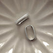 Small Ray Ribbed 2.0 Earrings - Silver