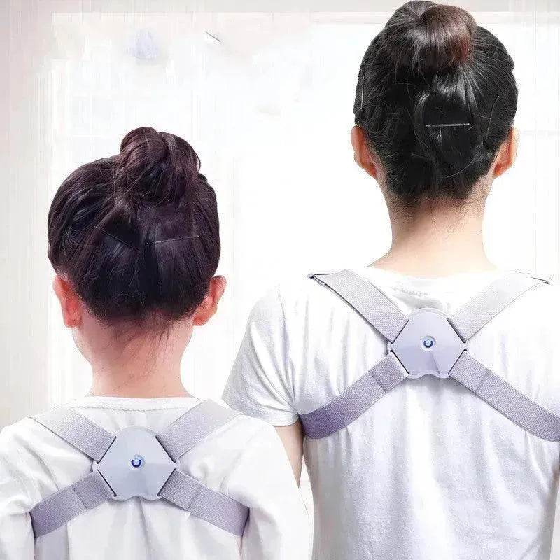 Smart Posture Corrector with Vibration Reminder – Adjustable Back Brace for Humpback & Spine Correction
