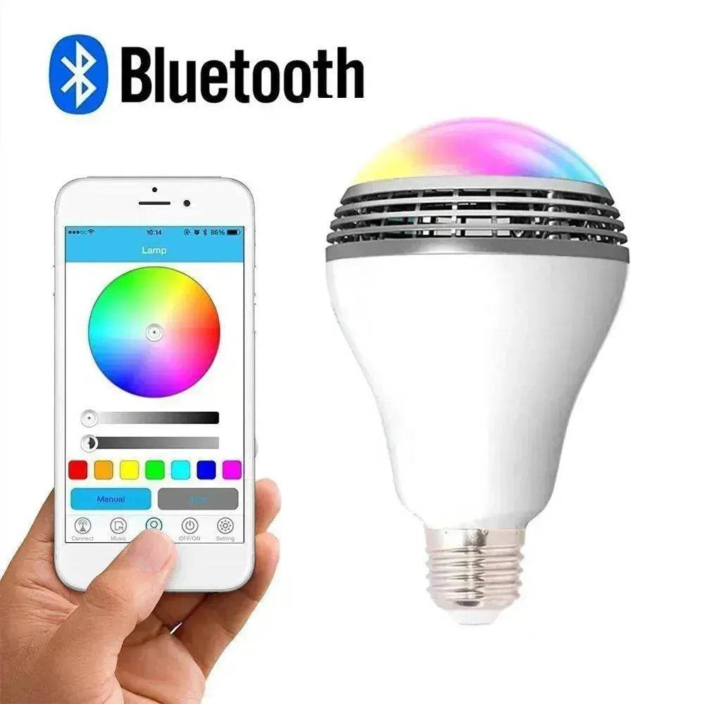 Smart Creative Home LED Light Bluetooth Speaker E27 Bulb Light