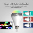 Smart Creative Home LED Light Bluetooth Speaker E27 Bulb Light