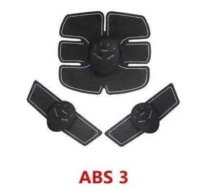 EMS Muscle Stimulator Patch System – Smart Rechargeable Abdominal, Hip & Shoulder Muscle Toning Device