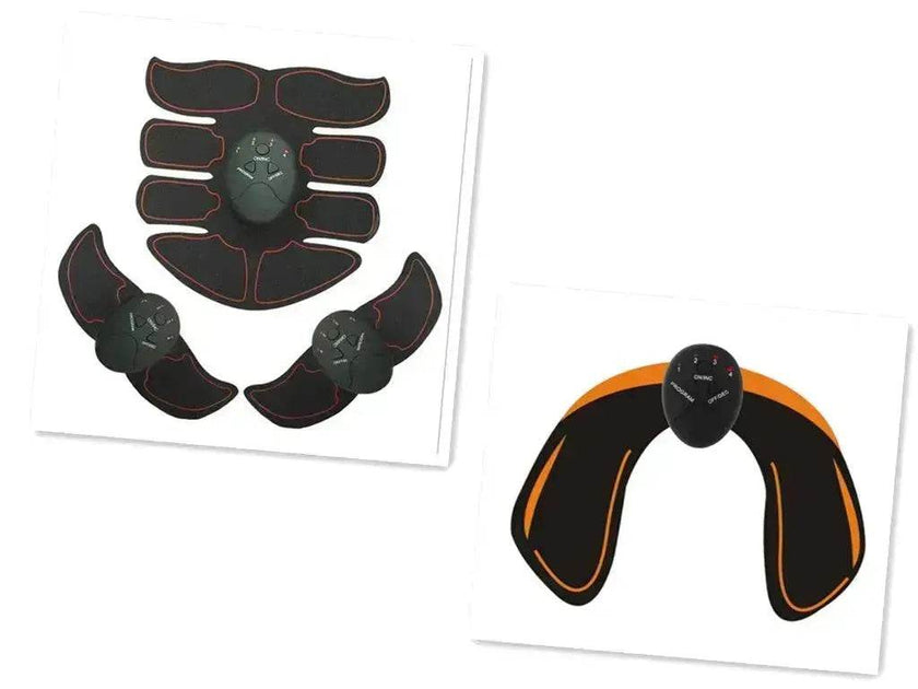 EMS Muscle Stimulator Patch System – Smart Rechargeable Abdominal, Hip & Shoulder Muscle Toning Device