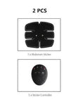 EMS Muscle Stimulator Patch System – Smart Rechargeable Abdominal, Hip & Shoulder Muscle Toning Device