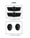 EMS Muscle Stimulator Patch System – Smart Rechargeable Abdominal, Hip & Shoulder Muscle Toning Device