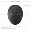 EMS Muscle Stimulator Patch System – Smart Rechargeable Abdominal, Hip & Shoulder Muscle Toning Device