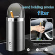 Smart Smoke Handheld Vintage  Cigar Ashtray Air Purifier Small Car Wireless Dual Use In Car And Home