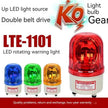 Smart Warning Light LTE-1101J Sound And Light Alarm Rotation for Factories, Workshops, Machine tools, Security rooms, and Traffics.