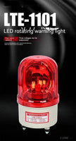 Smart Warning Light LTE-1101J Sound And Light Alarm Rotation for Factories, Workshops, Machine tools, Security rooms, and Traffics.
