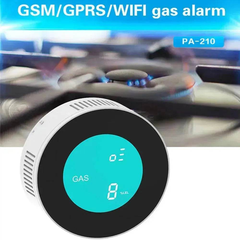 Smart Wireless WIFI  High Sensitive Remote Control Gas Detector Smart Gas Leak Sensor