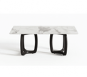 Smoky Black Ash Wood Dining Table