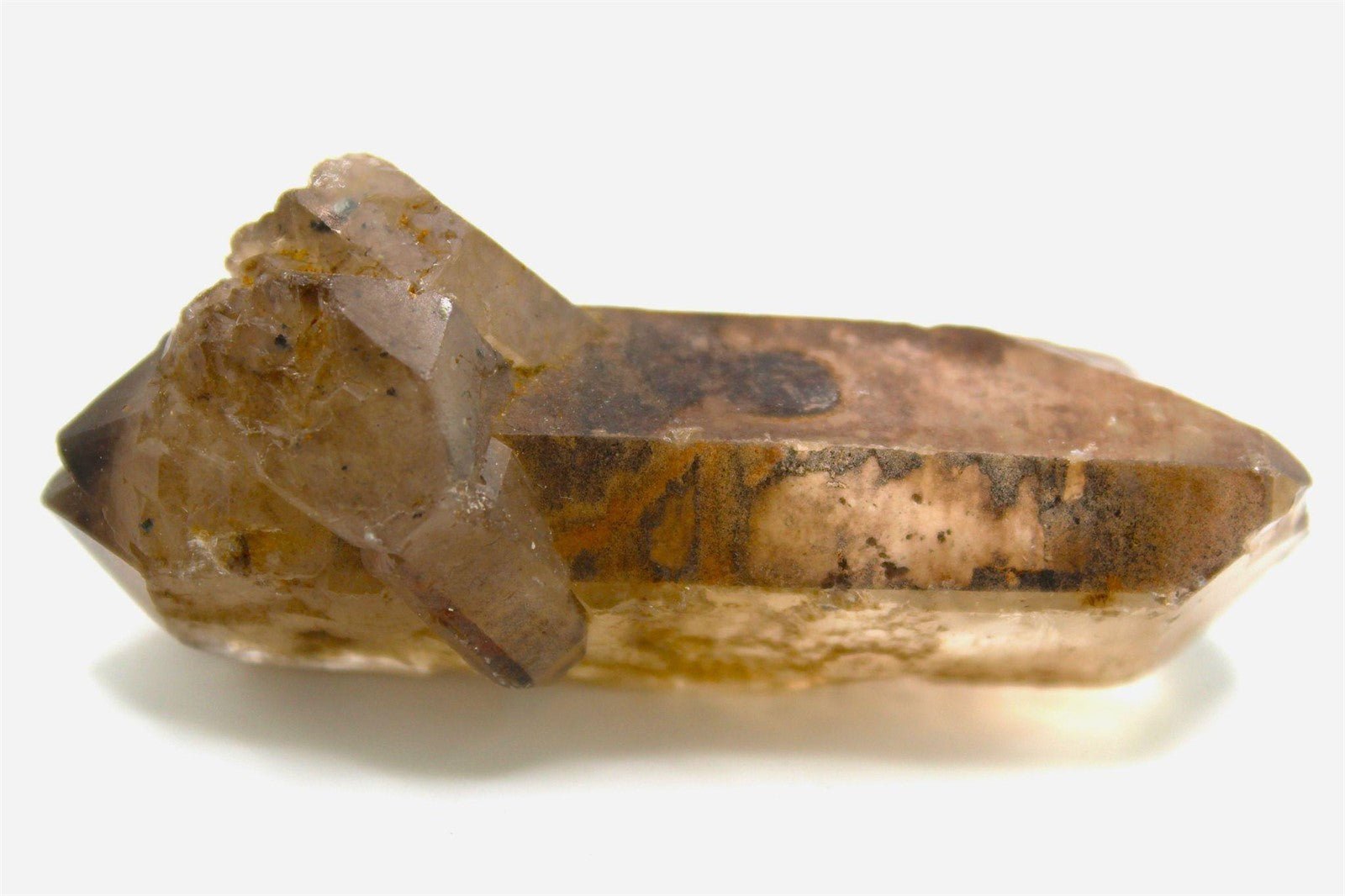 Smoky Garden Quartz Crystal Point (Double-Terminated) – Brazil