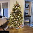 Artiplanto Oscar Most Realistic Artificial Fir Pre-Lit Christmas Tree 7.5'