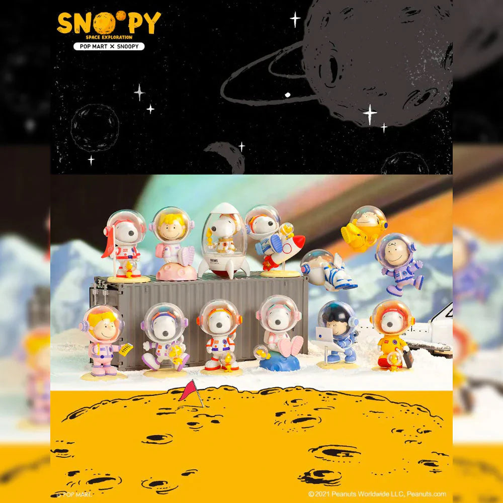 Snoopy - Space Exploration Series Figures Blind Box (1 Random Box)