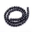 Snowflake Obsidian Gemstone Bead