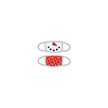 Snowman & Snowflake 2pk Face Mask