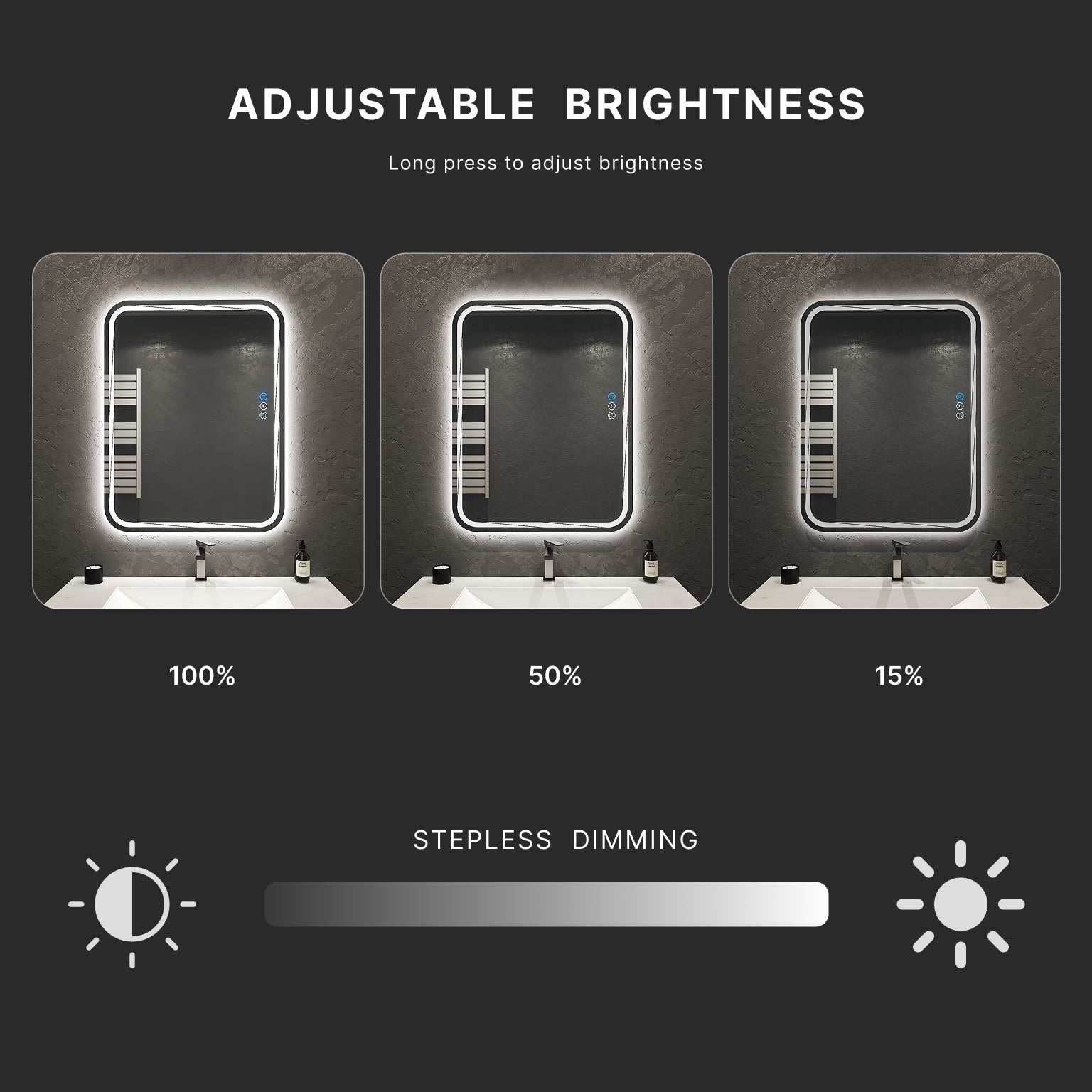 SoftEdge LED Mirror – 28