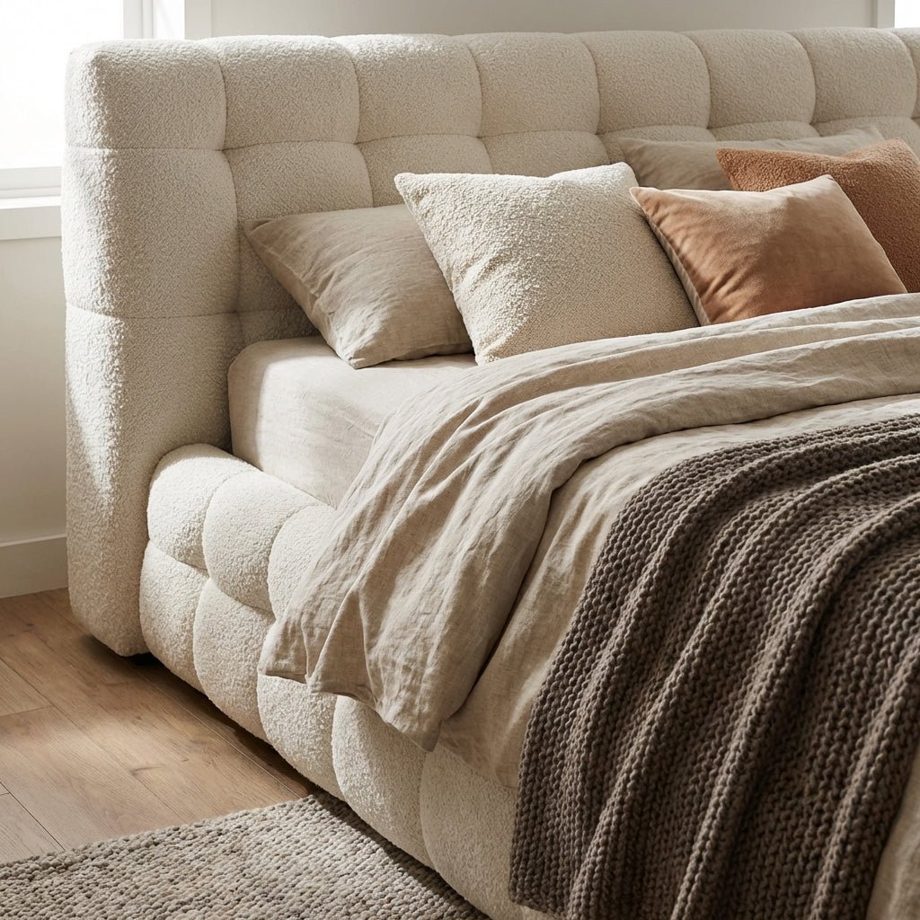 Soho Plush Upholstered Bed