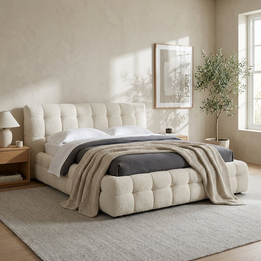 Soho Plush Upholstered Bed