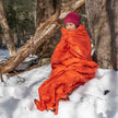 SOL Emergency Bivvy with Rescue Whistle - Orange