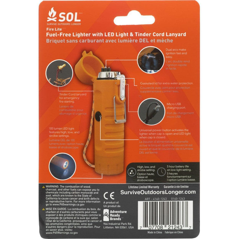 SOL Fire Lite Fuel-Free Lighter