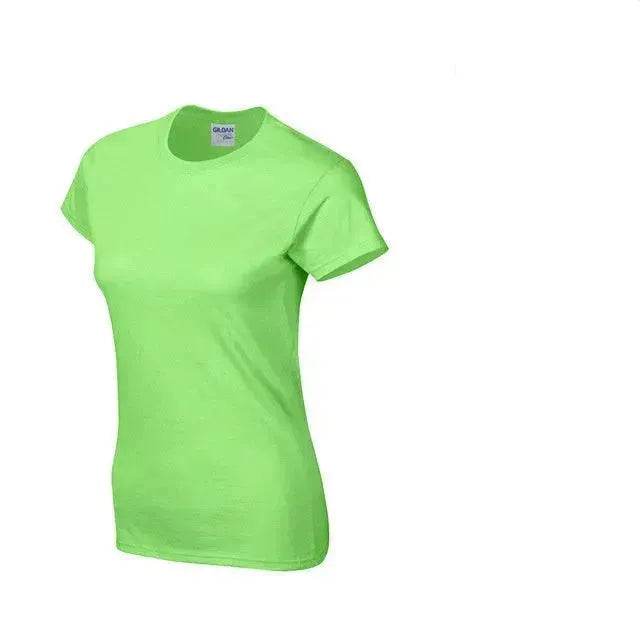 Solid color women's short-sleeved T-shirt combed cotton bottoming shirt advertising shirt custom