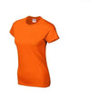 Solid color women's short-sleeved T-shirt combed cotton bottoming shirt advertising shirt custom