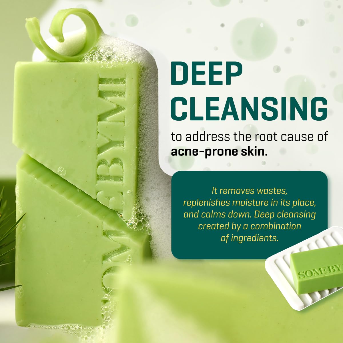 SOME BY MI AHA BHA PHA 30 Days Miracle Cleansing Bar 106g