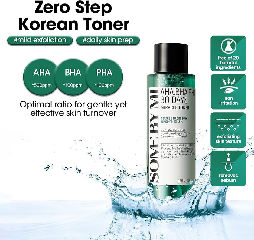 SOME BY MI AHA BHA PHA 30 Days Miracle Toner 150ml