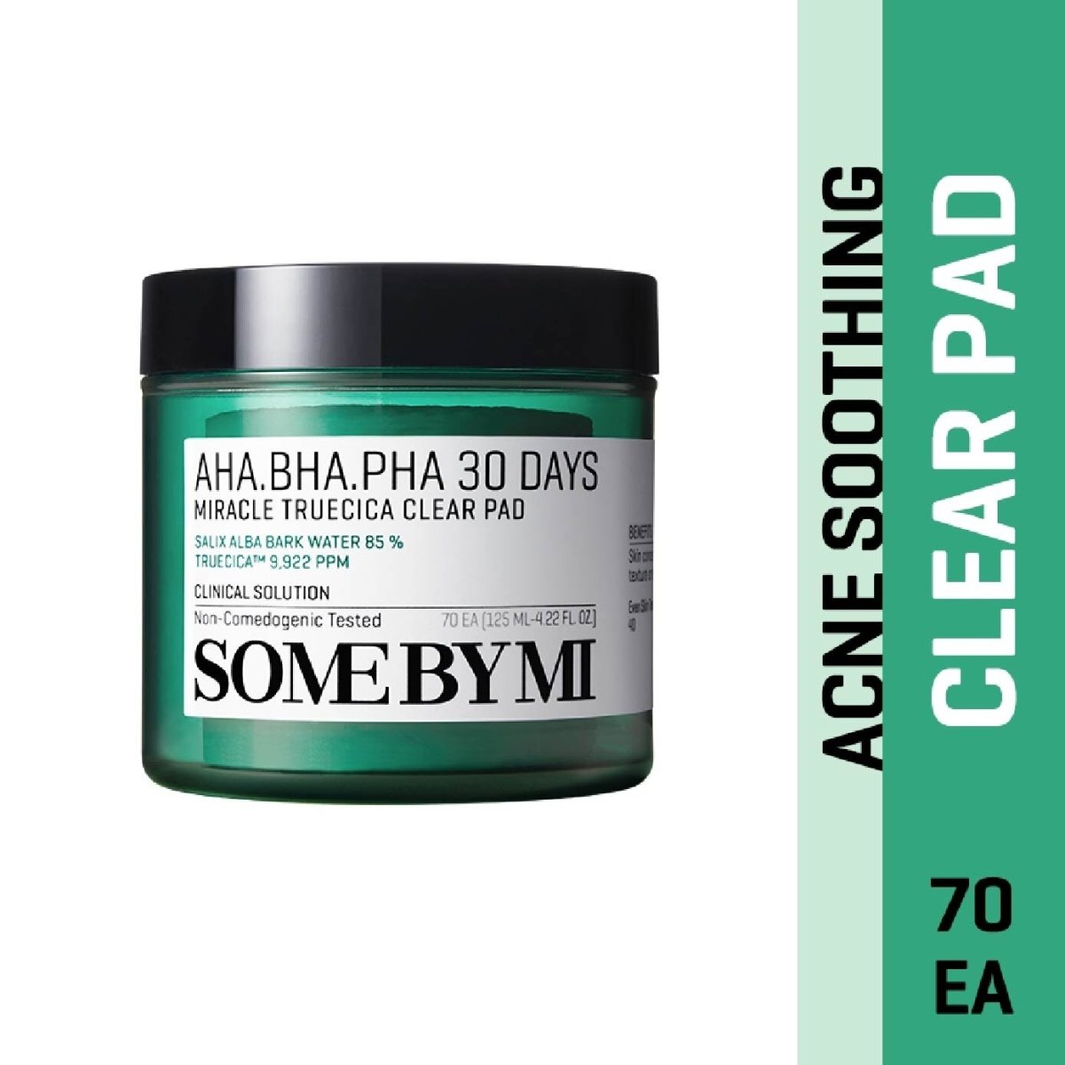 SOME BY MI AHA BHA PHA 30 Days Miracle Truecica Clear Pad 125ml / 70pads