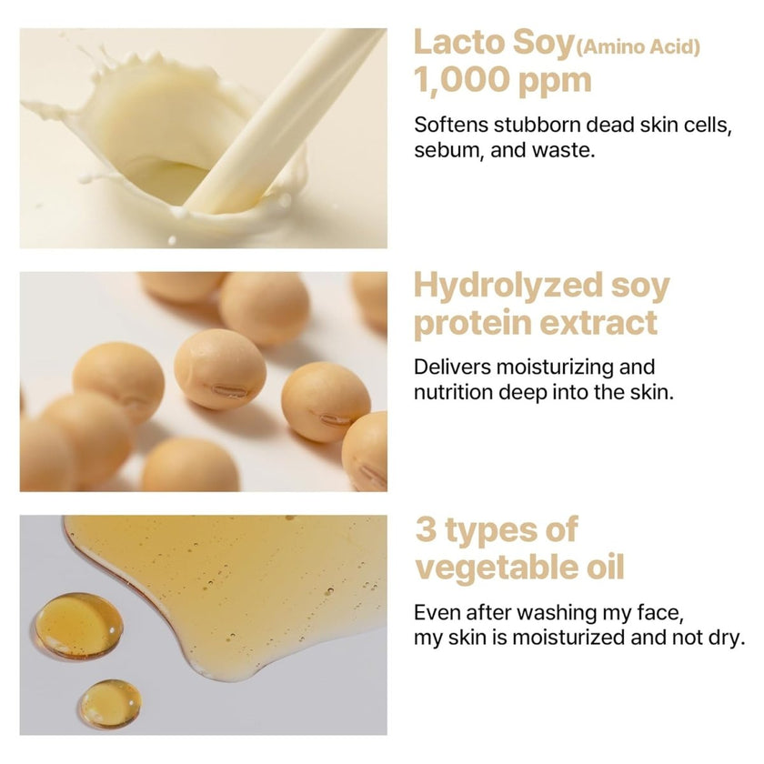 SOME BY MI Lactosoy Low pH Morning Cleansing Bar 90g