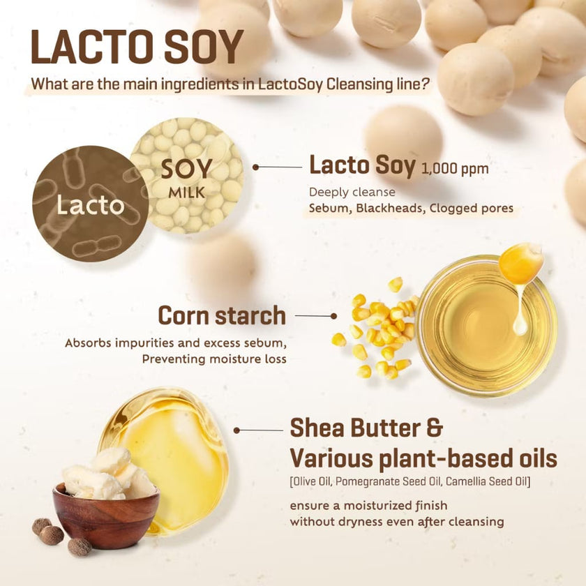 SOME BY MI Lactosoy Low pH Morning Cleansing Bar 90g