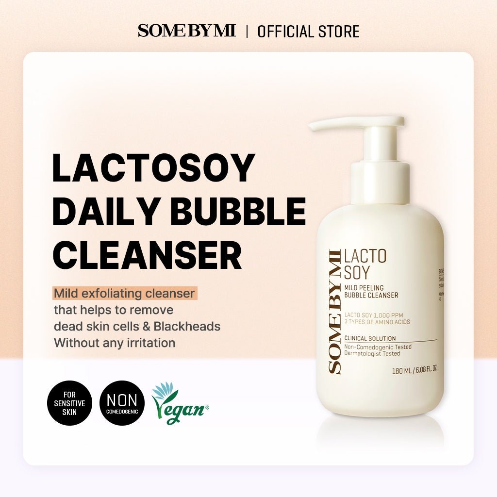 SOME BY MI Lactosoy Mild Bubble Peeling Cleanser 180ml