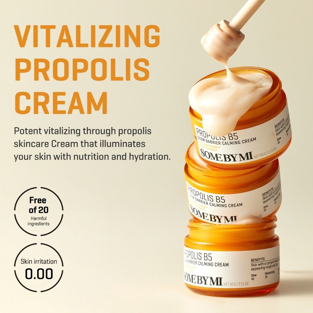 SOME BY MI Propolis B5 Glow Barrier Calming Cream 60g