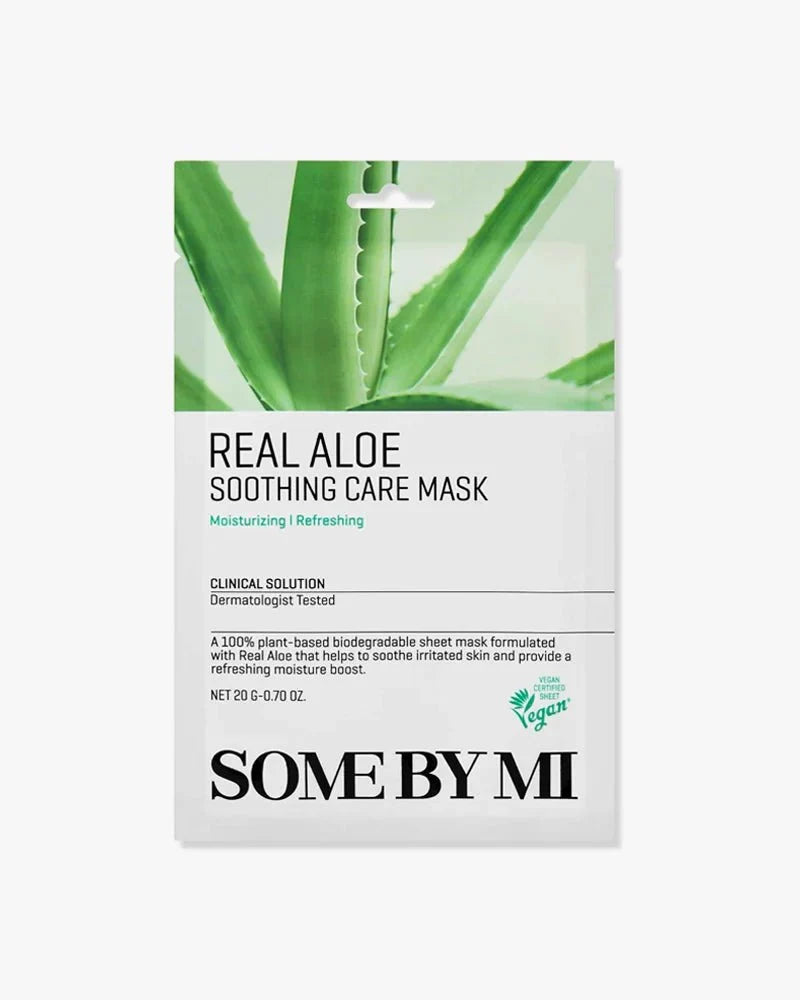 SOME BY MI Real Aloe Soothing Care Mask 20g