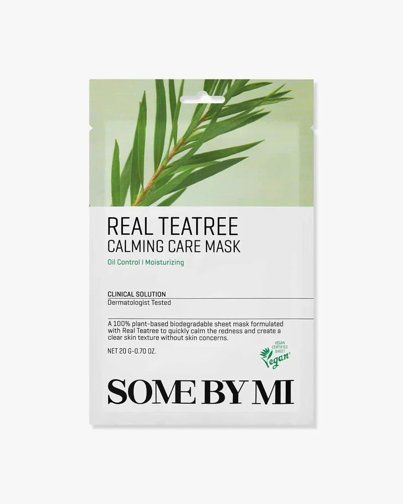 SOME BY MI Real Tea Tree Calming Care Mask 20g
