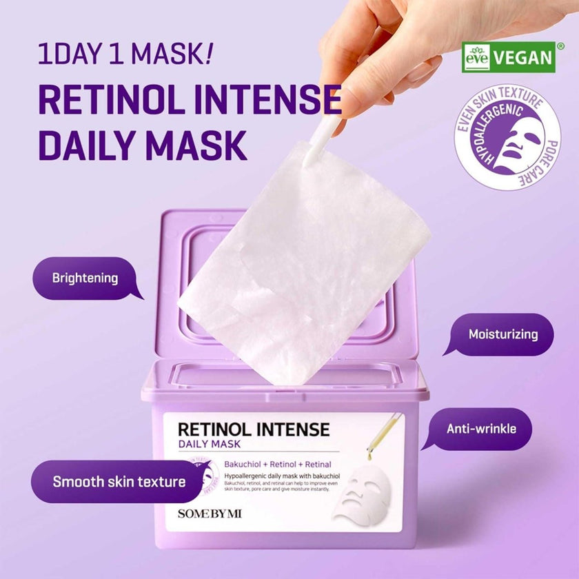 SOME BY MI Retionol Intense Daily Mask 30pcs