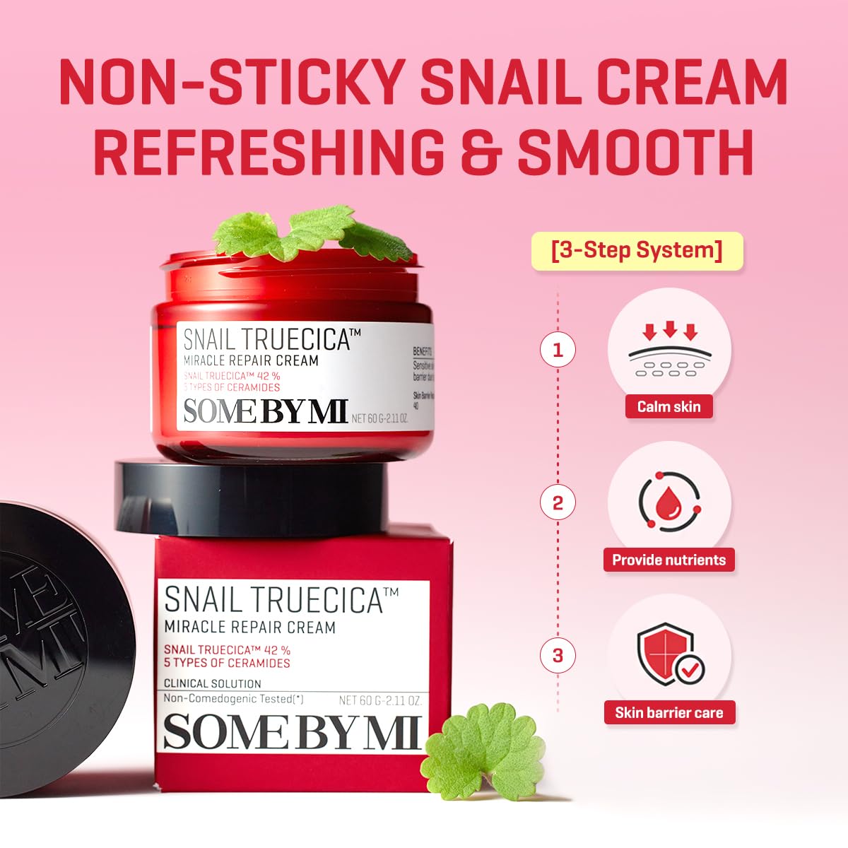 SOME BY MI Snail Truecica Miracle Cream 60g